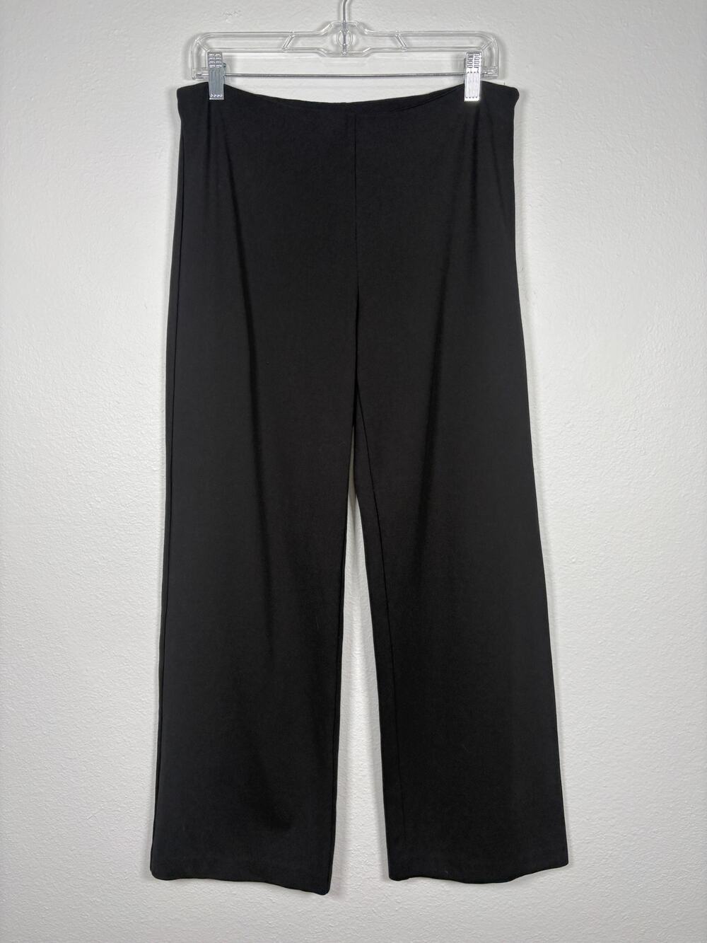 J. Mclaughlin High Waisted High Rise Black Wide Leg Trouser Pants